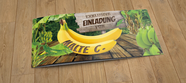 Mit Bananen-Ketchup direkt zum Kundentermin