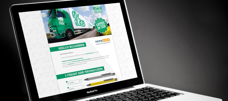 Keine unserer Crossmedia Aktionen hatte je unter 25 % Rücklauf.