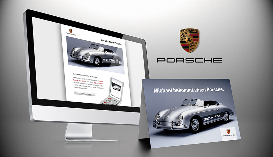 Porsche erzielt Kampagnen-Erfolg durch Weiterempfehler