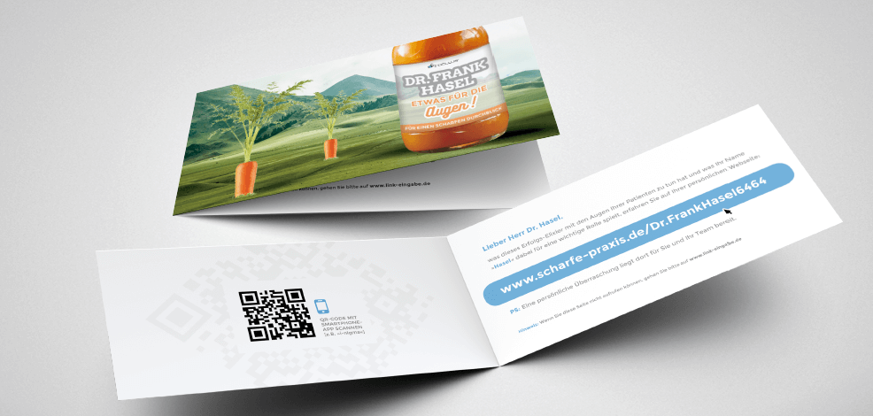 15,5% Response für den Außendienst bei Augenärzten erzielt