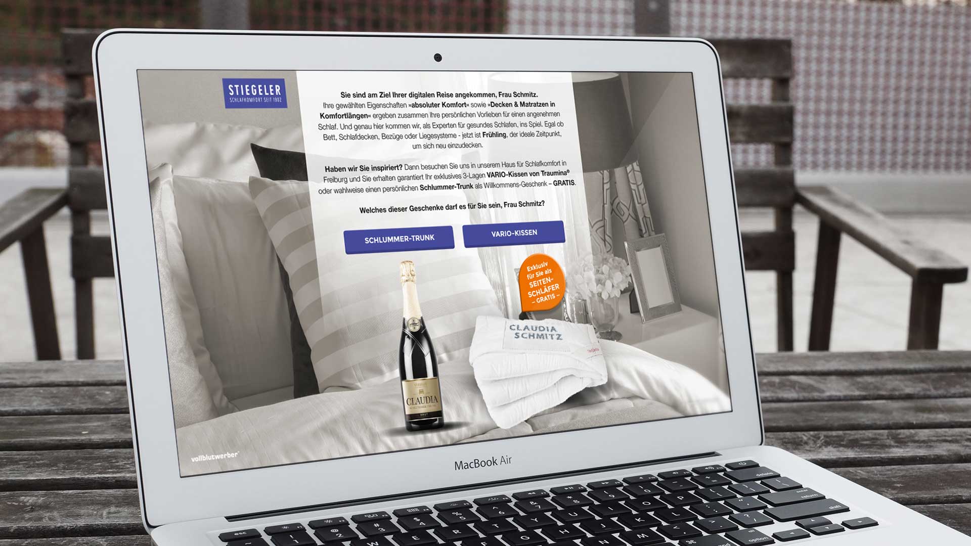 Traum-Quote für Bettenspezialist Stiegeler: 21,4%