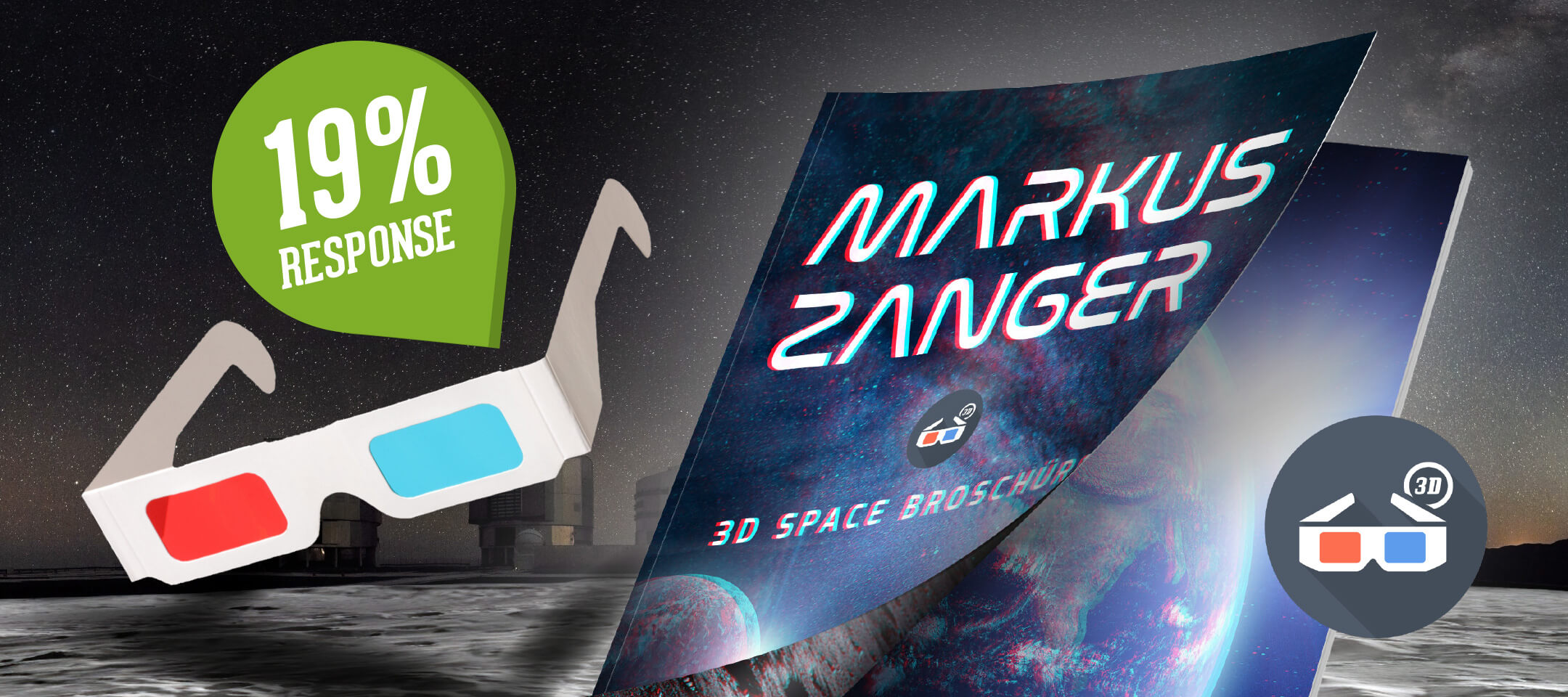 19 % haben reagiert – Der volle Durchblick mit 3-D Optik.