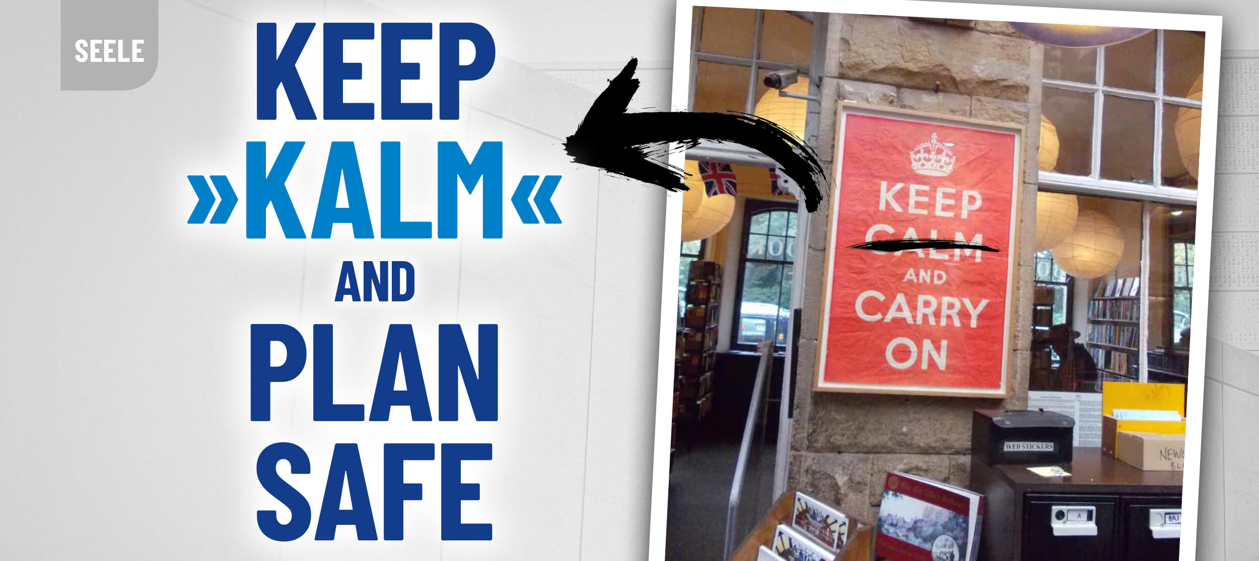 Keep kalm and plan safe